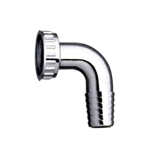 Raccordo Tubo Scarico Curvo F 1" mm 16 Cr Siroflex