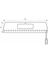 Rack per stoccaggio 20 lucchetti, Lockout Tagout LOTO - THIRARD