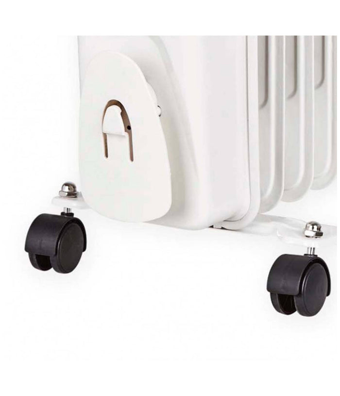 Radiatore Elettrico Ad Olio 9 Elementi Con Rotelle Da 2000w Basso Consumo Stufa         