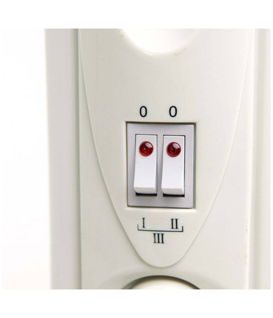 Radiatore Elettrico Ad Olio 9 Elementi Con Rotelle Da 2000w Basso Consumo Stufa         