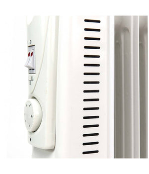 Radiatore Elettrico Ad Olio 9 Elementi Con Rotelle Da 2000w Basso Consumo Stufa         
