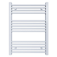 Scaldasalviette termoarredo 80x55 bianco interasse 50 cm idraulico