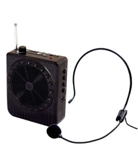 Radio Fm Karaoke Usb Cassa Speaker Microfono Archetto Amplificatore Audio 20w         