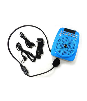 Radio Karaoke Acquagym Animazione Usb Cassa Speaker Mp3 Ricaricabile Microfono         