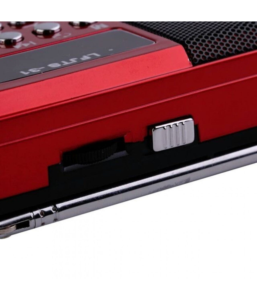 Radio Lettore Mp3 Mini Speaker Portatile Con Flash Driver Tf Card Display Led         