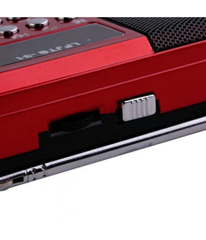 Radio Lettore Mp3 Mini Speaker Portatile Con Flash Driver Tf Card Display Led         