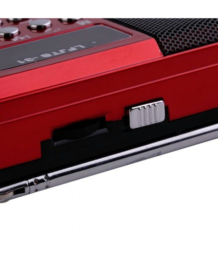 Radio Lettore Mp3 Mini Speaker Portatile Con Flash Driver Tf Card Display Led         