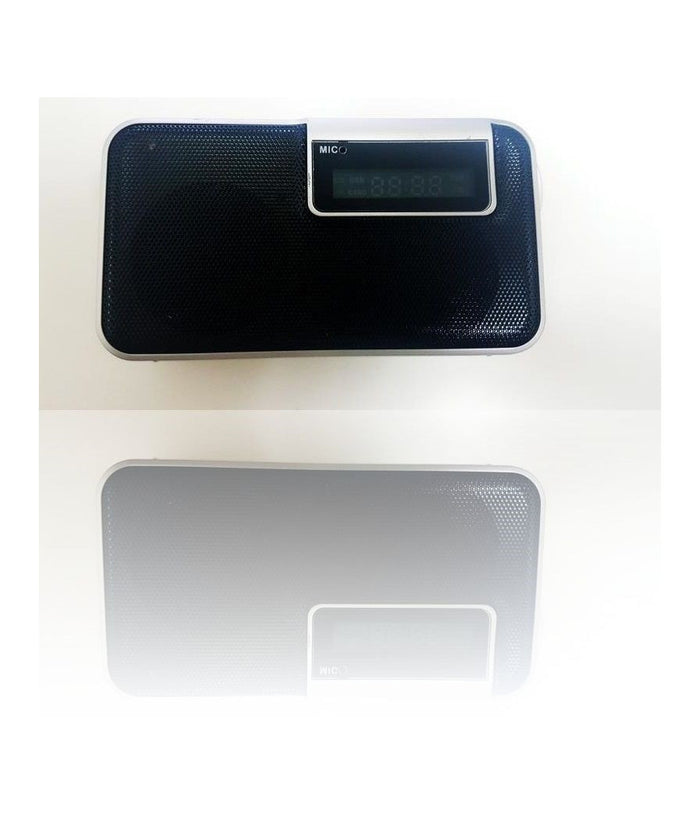 Radio Portatile 283 Cassa Speaker Tf Card Usb Mp3 Aux Fm Batteria Tascabile         