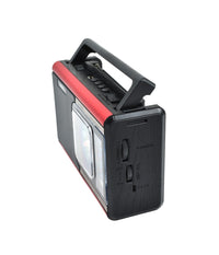 Radio Portatile A Batteria Usb Sveglia Q-fm40 Altoparlante Bluetooth Con Torcia         