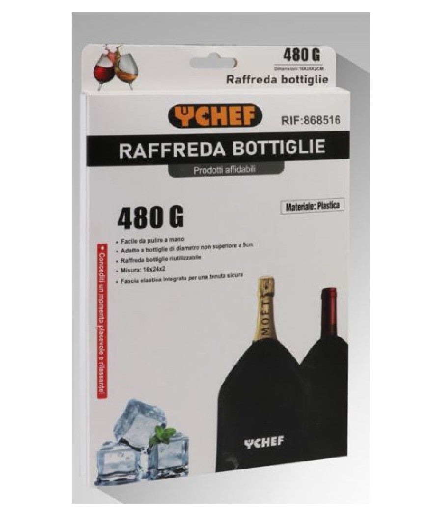 Raffredda Bottiglie Vino Spumante Refrigera Prosecco Tavolo Borsa Termica 868516         
