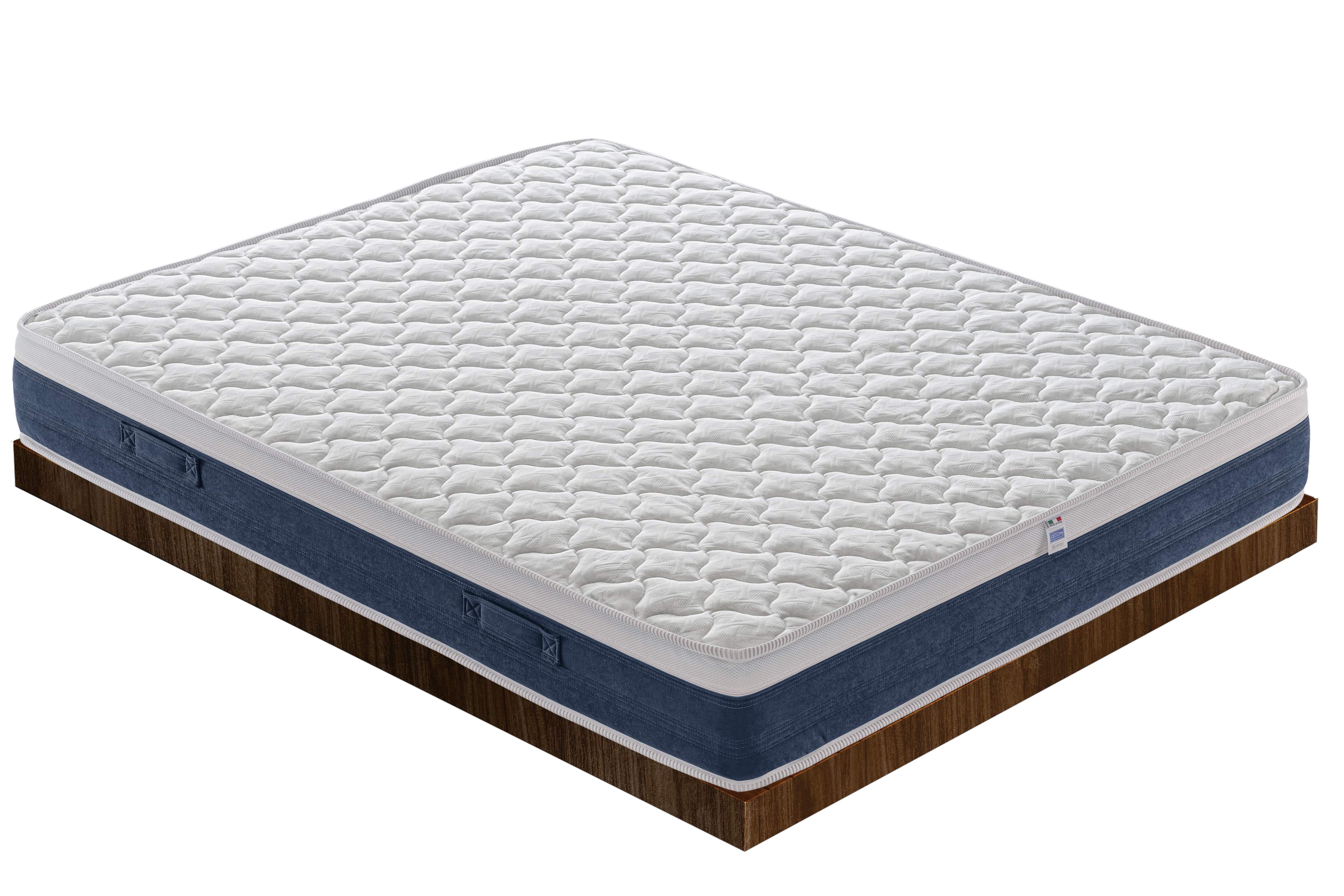 Materasso Singolo 90x190 BlueLatex Ortopedico - Alto 23 cm - Alta Densità - Rigidità H3 - Reversibile
