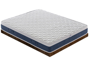 Materasso Piazza e Mezza 120x200 BlueLatex Ortopedico - Alto 23 cm - Alta Densità - Rigidità H3 - Reversibile