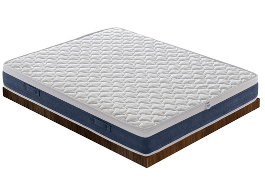 Materasso Piazza e Mezza 120x190 BlueLatex Ortopedico - Alto 23 cm - Alta Densità - Rigidità H3 - Reversibile