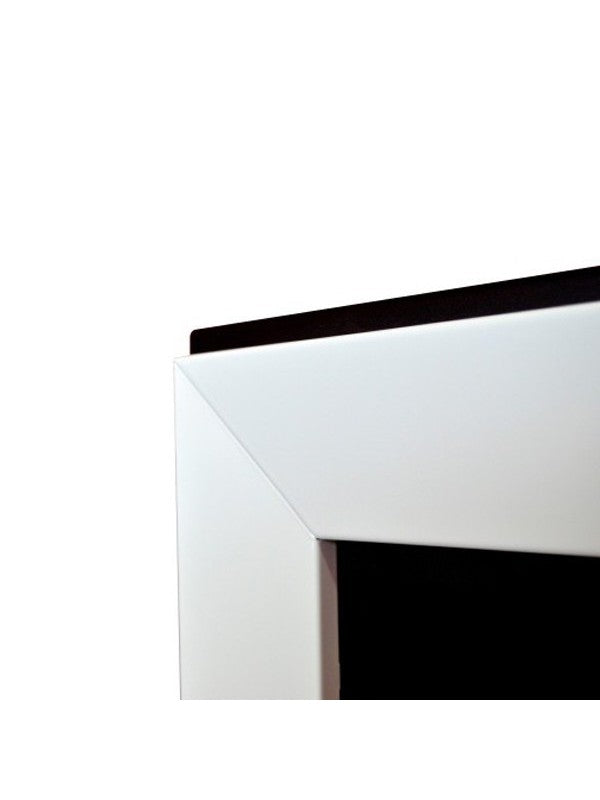 Caminetto a Bioetanolo Frame 1200 SimpleFire da incasso Bianco con Vetro
