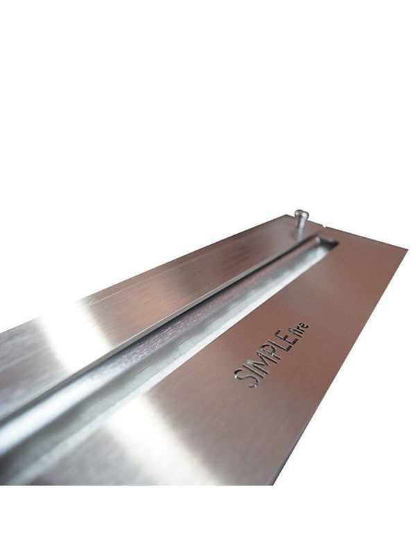 Caminetto a Bioetanolo Frame 550 nero opaco da incasso a parete senza vetro