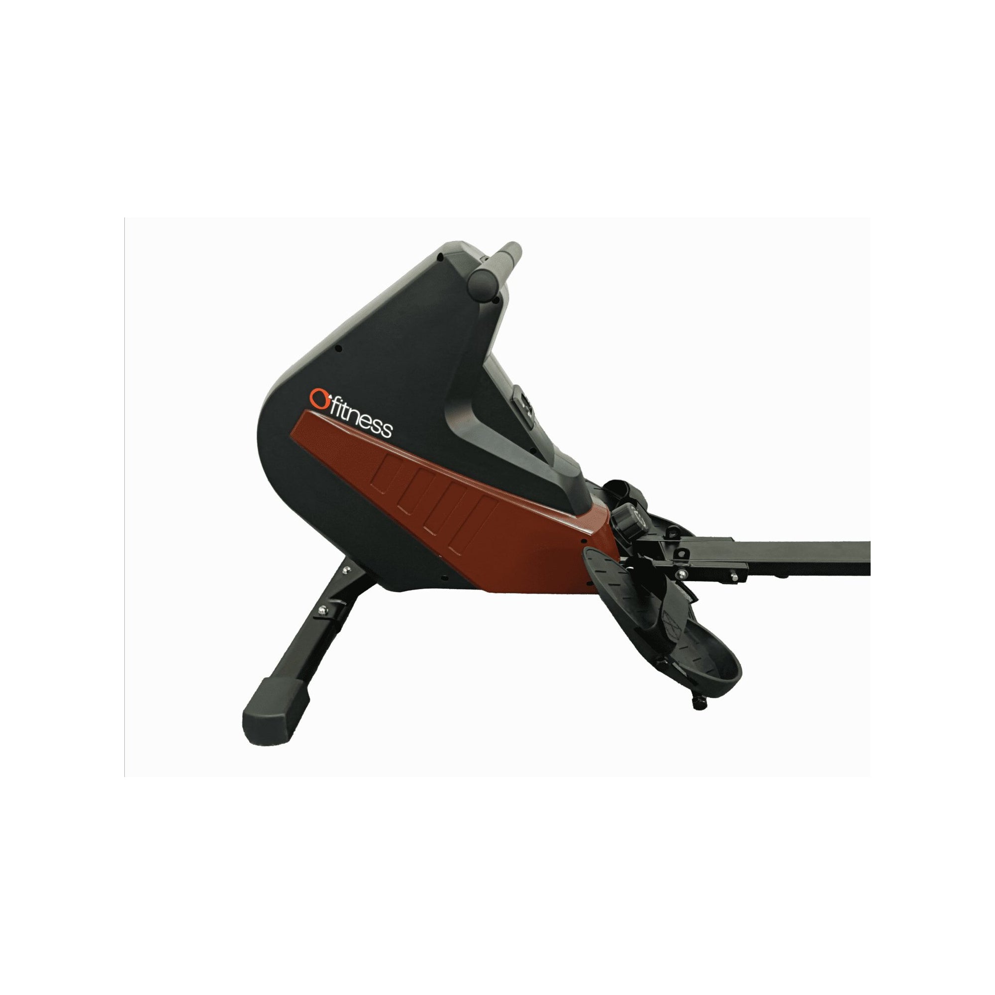 Vogatore per esercizi con trazione centrale - O'Fitness - Contatore a 5 funzioni - Ruota magnetica: 5 Kg