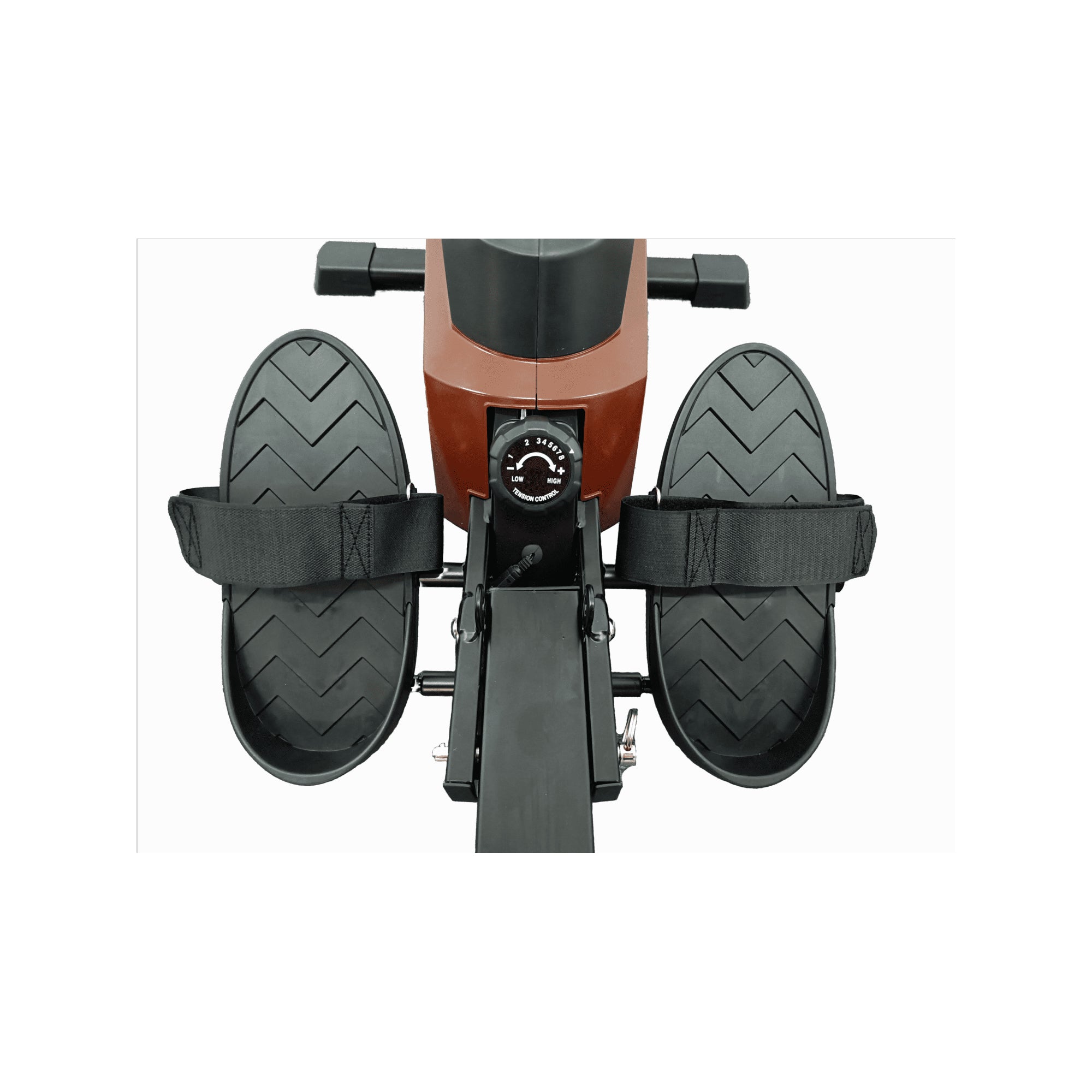 Vogatore per esercizi con trazione centrale - O'Fitness - Contatore a 5 funzioni - Ruota magnetica: 5 Kg