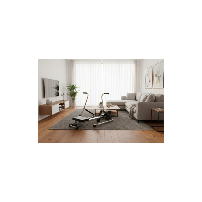 Vogatore scandinavo - O'fitness - Contatore a 5 funzioni - Acciaio