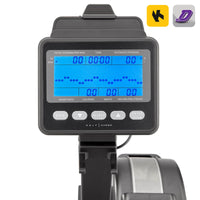 Vogatore Air Fitness - Half Human - Schermo LCD con 8 programmi - Casa/Appartamento - Connessione Bluetooth / App