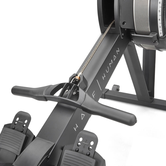 Vogatore Air Fitness - Half Human - Schermo LCD con 8 programmi - Casa/Appartamento - Connessione Bluetooth / App