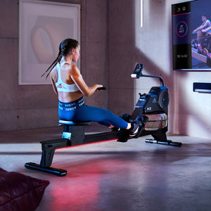 Rameur de Fitness à Eau - Adidas - Maison/Appartement - Modèle R-21 - Ecran LED - 7 niveaux d'eau