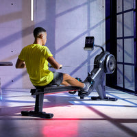 Rameur de Fitness - Adidas - Maison/Appartement - Modèle R-21x - Ecran LED - 16 niveaux de résistance