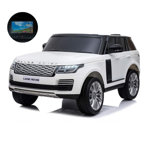 Auto Elettrica Per Bambini Land Rover Range Rover Full Optional -Bianco