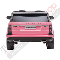 Auto Elettrica Per Bambini Land Rover Range Rover Full Optional-Rosa