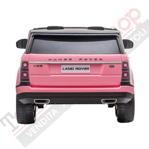 Auto Elettrica Per Bambini Land Rover Range Rover Full Optional-Rosa