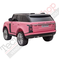 Auto Elettrica Per Bambini Land Rover Range Rover Full Optional-Rosa