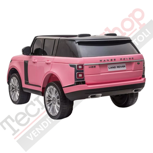 Auto Elettrica Per Bambini Land Rover Range Rover Full Optional-Rosa