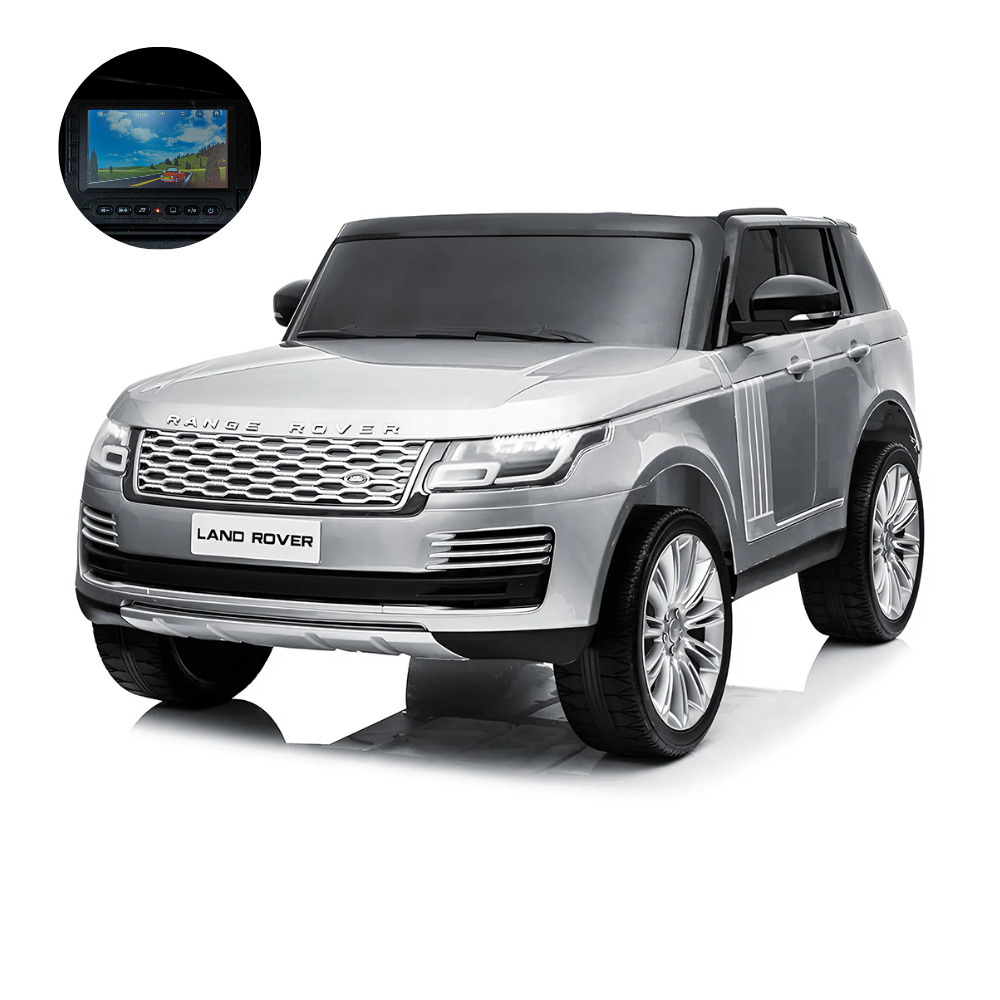 Auto Elettrica Per Bambini Land Rover Range Rover Full Optional MP4 - Verniciato -Grigio