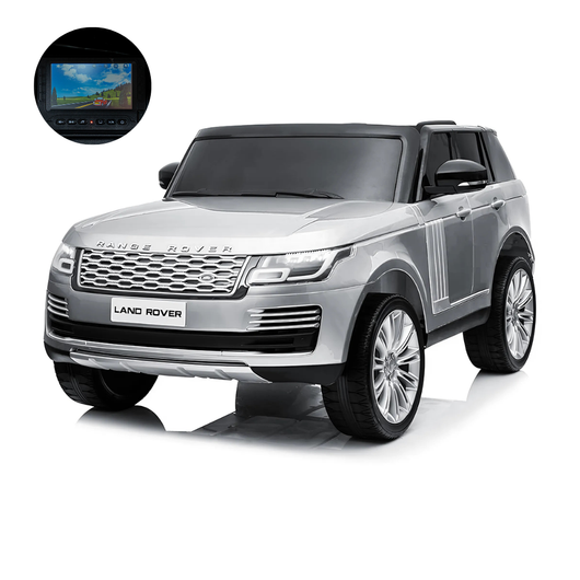 Auto Elettrica Per Bambini Land Rover Range Rover Full Optional MP4 - Verniciato -Grigio