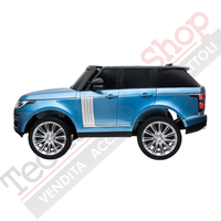 Auto Elettrica Per Bambini Land Rover Range Rover Full Optional MP4 -  Verniciato Blu