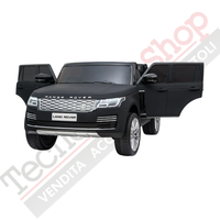 Auto Elettrica Per Bambini Land Rover Range Rover Full Optional MP4 - Verniciato Nero