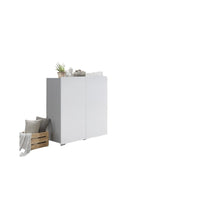 Mobile a doppie porte TINY – 100x120 cm – Colore bianco – Design moderno