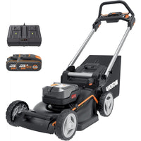 Rasaerba Nitro Batteria 40V Mulching Semovente Brushless Caricabatteria Doppio Rapido Worx Wg749E