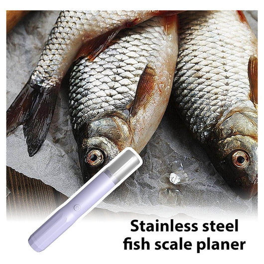 Trade Shop - Raschietto Disincrostante Elettrico Per Squame Pesce Strumento Per Raschiare Portatile -