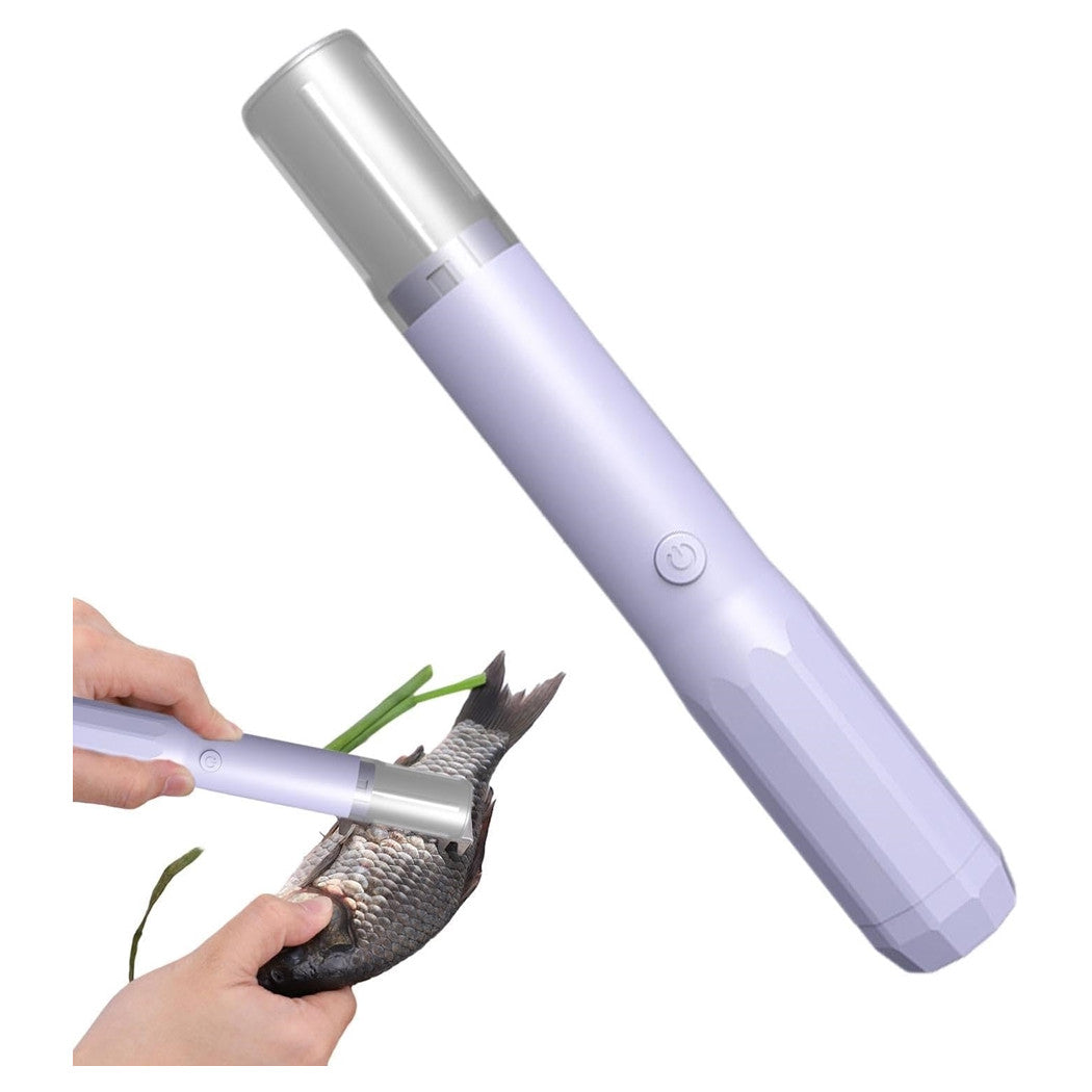 Trade Shop - Raschietto Disincrostante Elettrico Per Squame Pesce Strumento Per Raschiare Portatile -