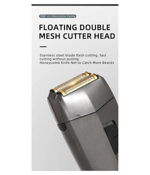 Rasoio 2in1 Tagliacapelli A Batteria Ricaricabile Senza Fili Per Barba Usb V-086         