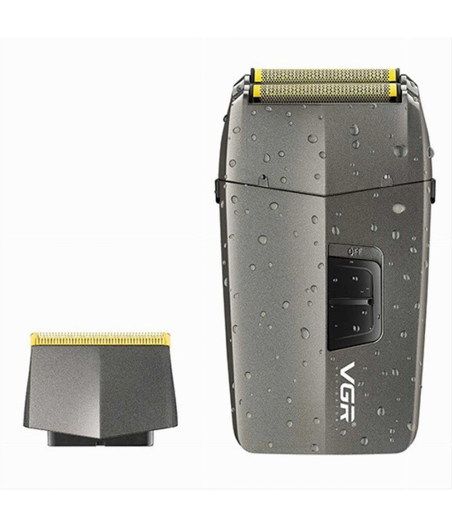 Rasoio 2in1 Tagliacapelli A Batteria Ricaricabile Senza Fili Per Barba Usb V-086         