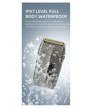 Rasoio 2in1 Tagliacapelli A Batteria Ricaricabile Senza Fili Per Barba Usb V-086         