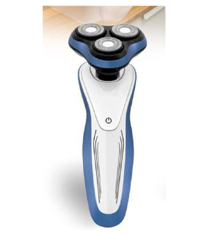 Rasoio 3 Testine Elettrico Ricaricabile Uomo Regolazione Barba Baffi Peli Tx-9174         