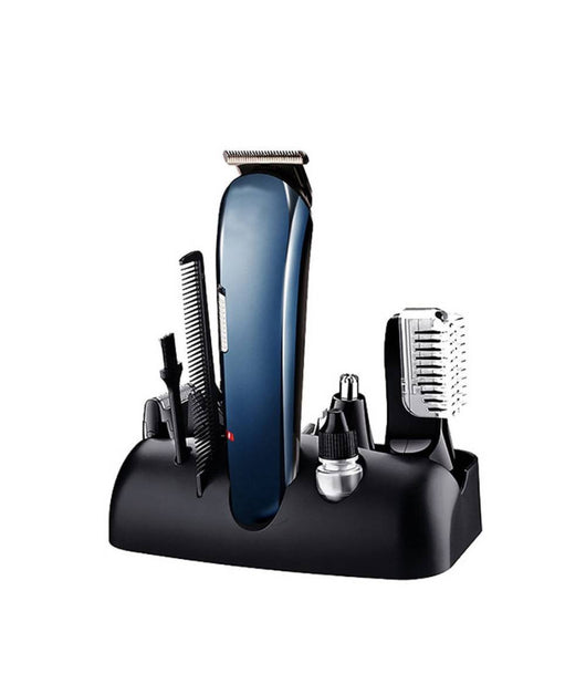 Rasoio 8in1 Gm596 Batteria Ricaricabile Trimmer Kit Cura Uomo Tagliacapelli Barba         