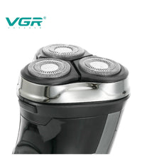 Rasoio A Triple Testine Rotanti Trimmer Barba Cordless Impermeabile Display V318         