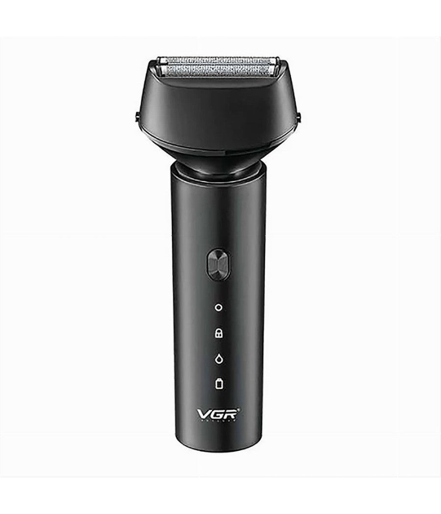 Rasoio Elettrico 3 Lame Ipx7 Impermeabile Usb Ricaricabile Indicatore Led V-380         
