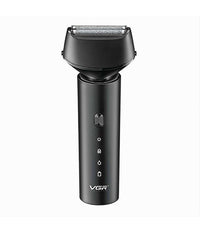 Rasoio Elettrico 3 Lame Ipx7 Impermeabile Usb Ricaricabile Indicatore Led V-380         