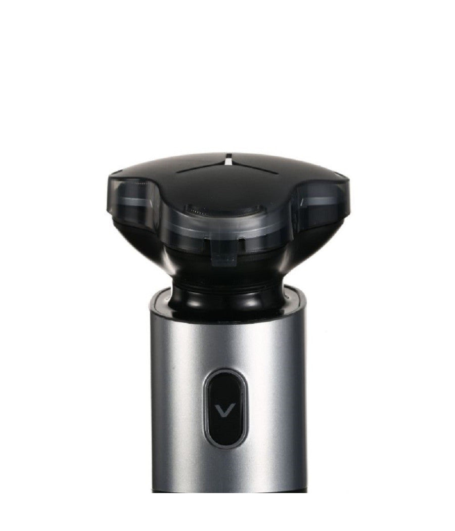 Rasoio Elettrico 3 Teste Rotanti Barba Cordless Usb Rifinitore Impermeabile V343         