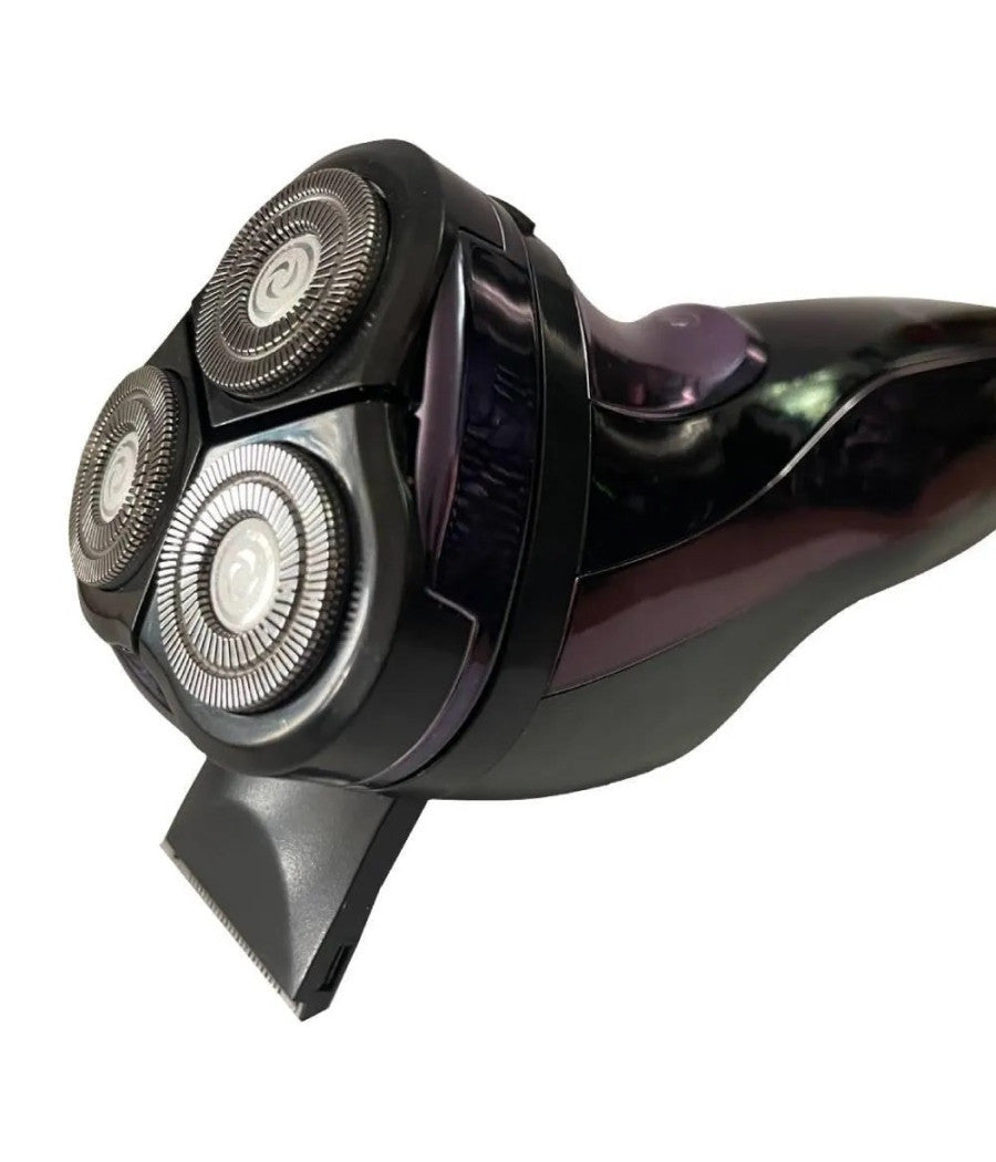 Rasoio Elettrico 3 Teste Rotativo A Batteria Ricaricabile Senza Fili Uomo Gm-7730         