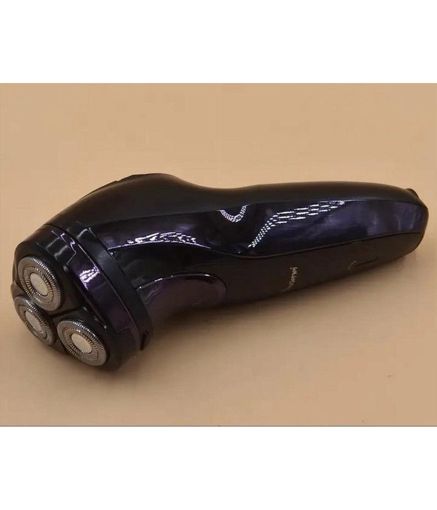 Rasoio Elettrico 3 Teste Rotativo A Batteria Ricaricabile Senza Fili Uomo Gm-7730         